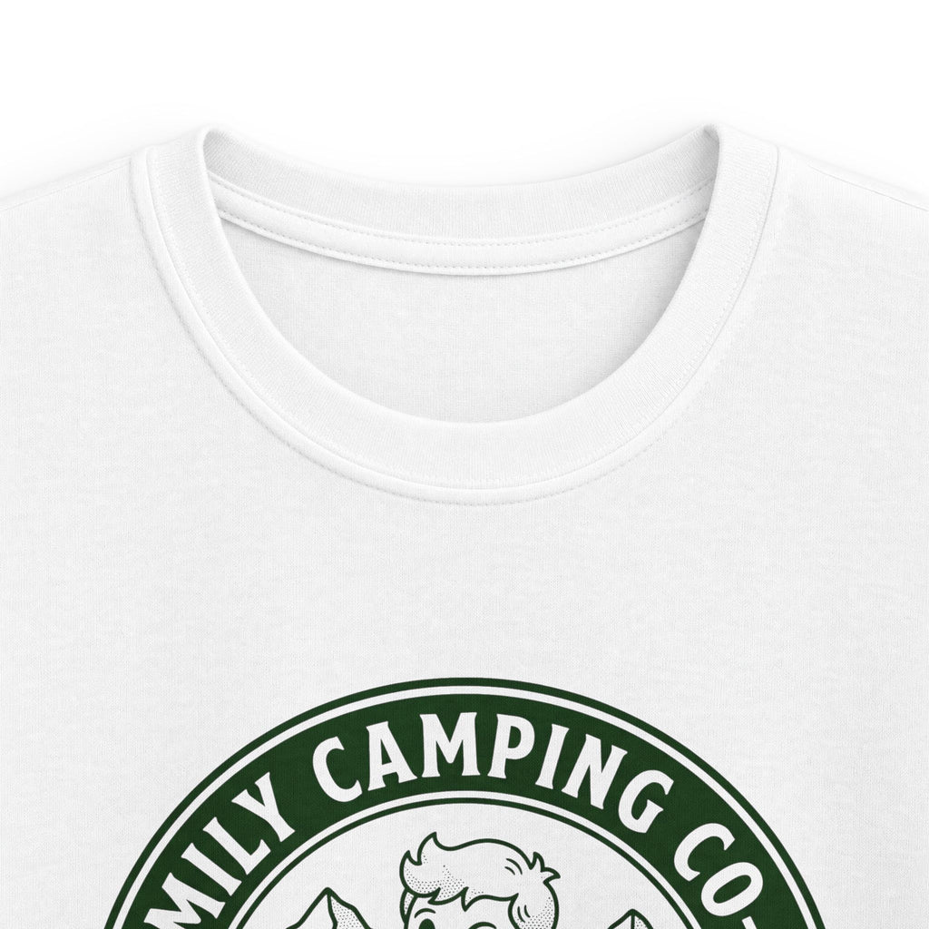 Family Camping Coop — Trail Blazer & Map Master Matching Kids T-Shirt