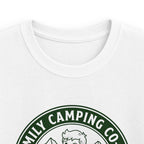 Family Camping Coop — Trail Blazer & Map Master Matching Kids T-Shirt