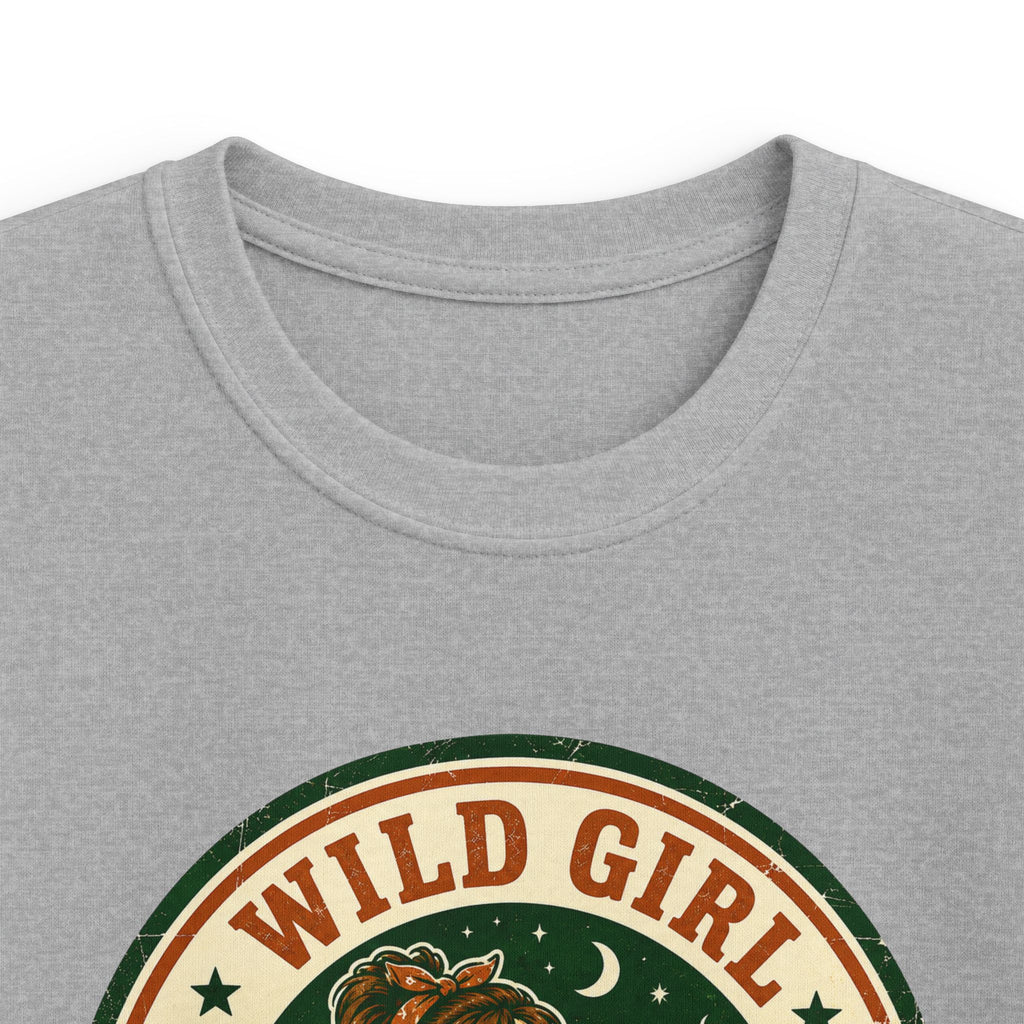 Wild Girl — Marshmallow Tester Matching Kids T-Shirt