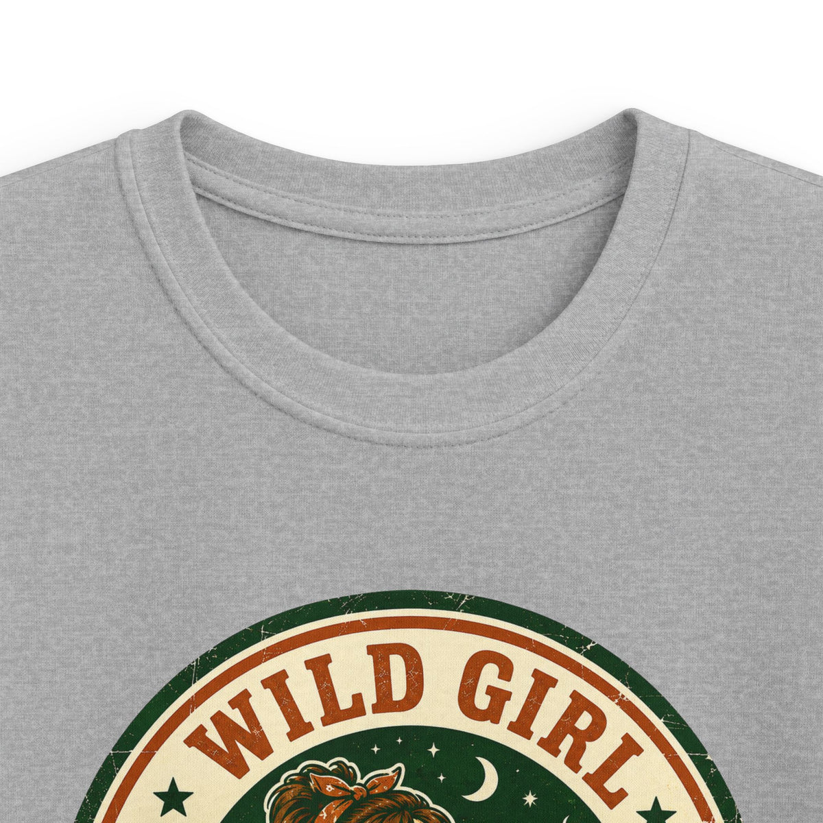 Wild Girl — Marshmallow Tester Matching Kids T-Shirt