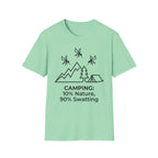 Camping — 10% Nature, 90% Swatting With Mosquitoes T-Shirt