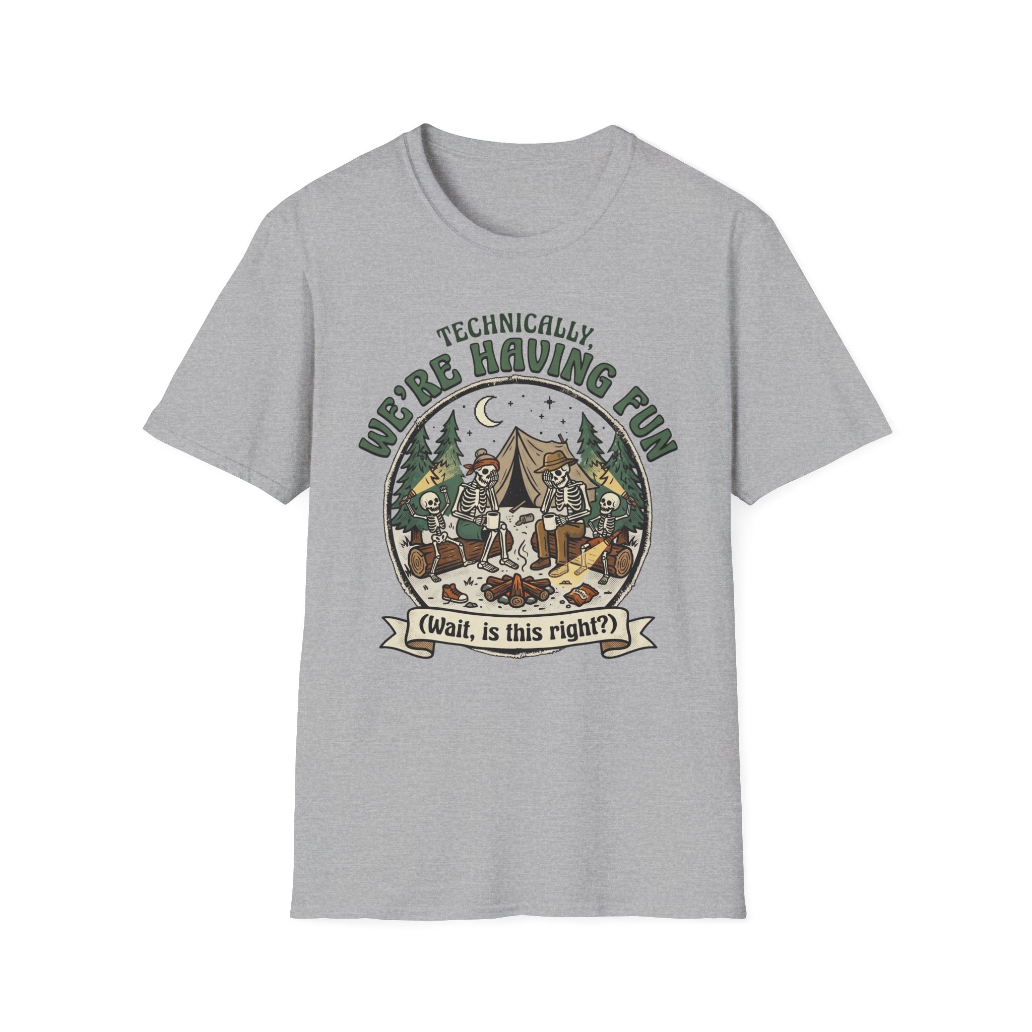 Technically We're Having Fun With Skeleton T-Shirt