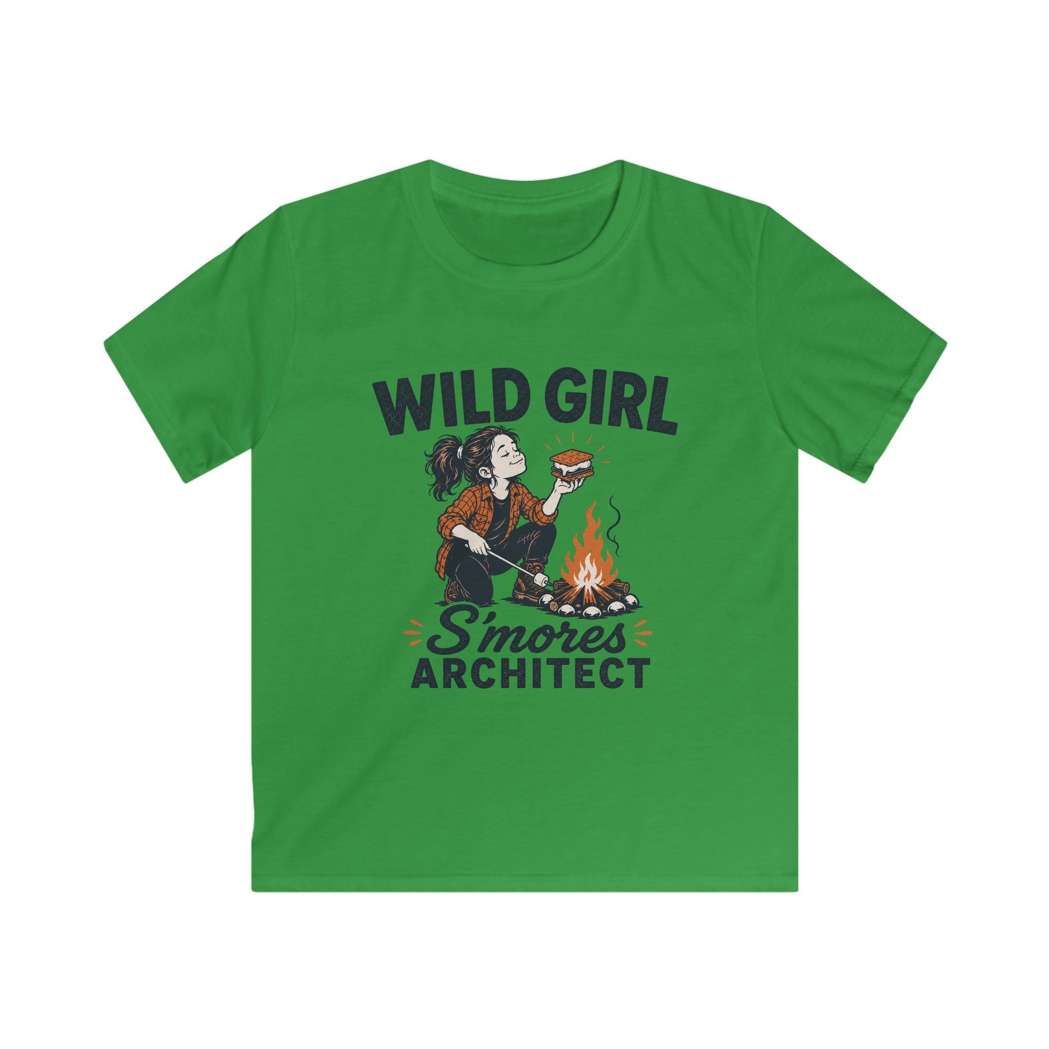 Wild Girl — S'Mores Architect Matching Kids T-Shirt