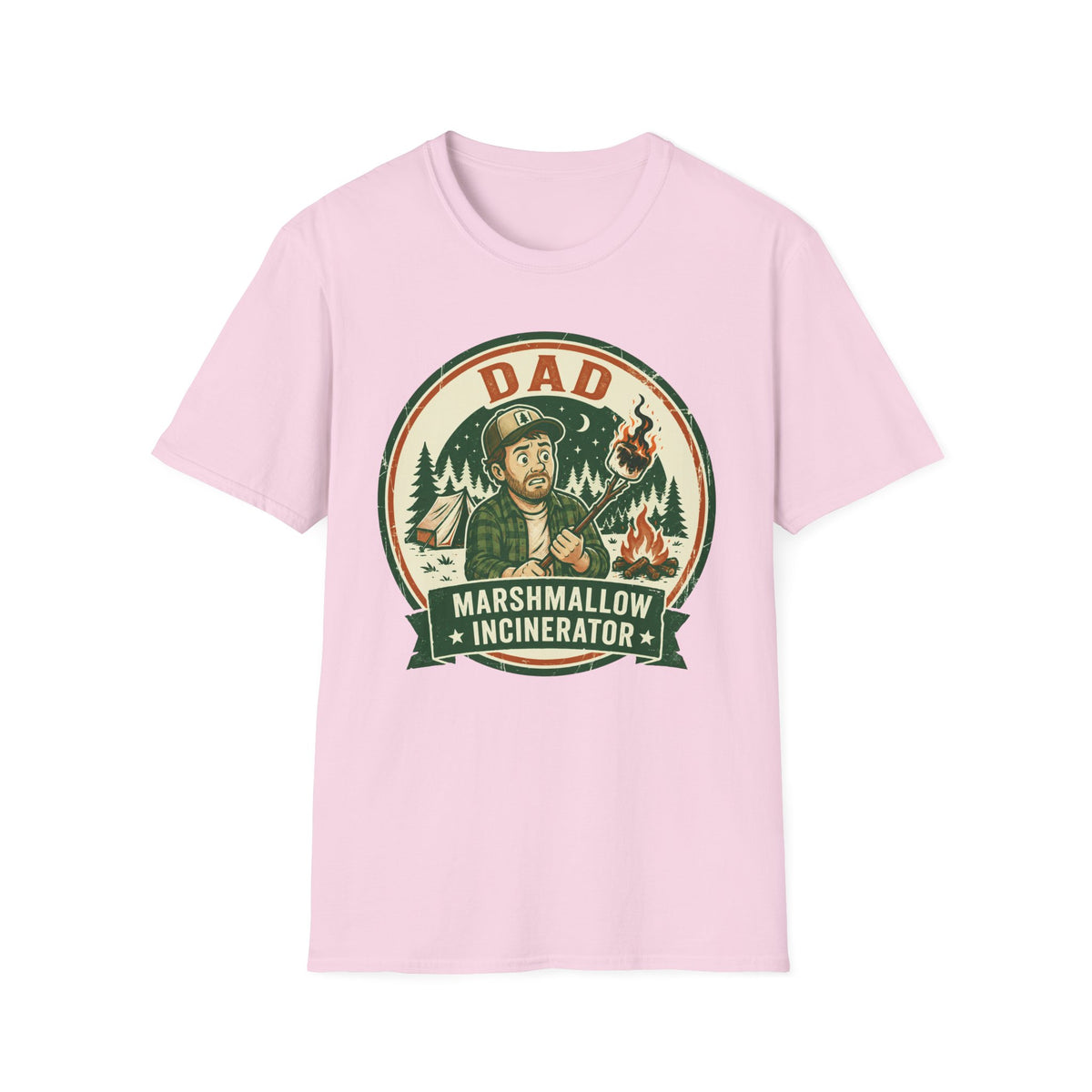 Dad — Marshmallow Incinerator Matching T-Shirt