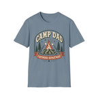 Camp Dad — Firewood Department Retro T-Shirt