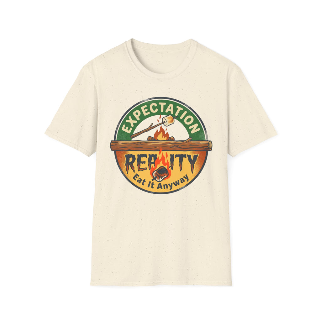 Marshmallow Expectation vs Reality — Eat It Anyway T-Shirt