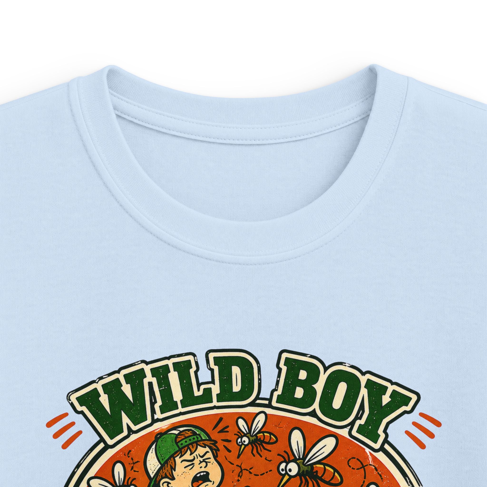 Wild Boy — Junior Mosquito Magnet, Just Complaining Matching Kids T-Shirt