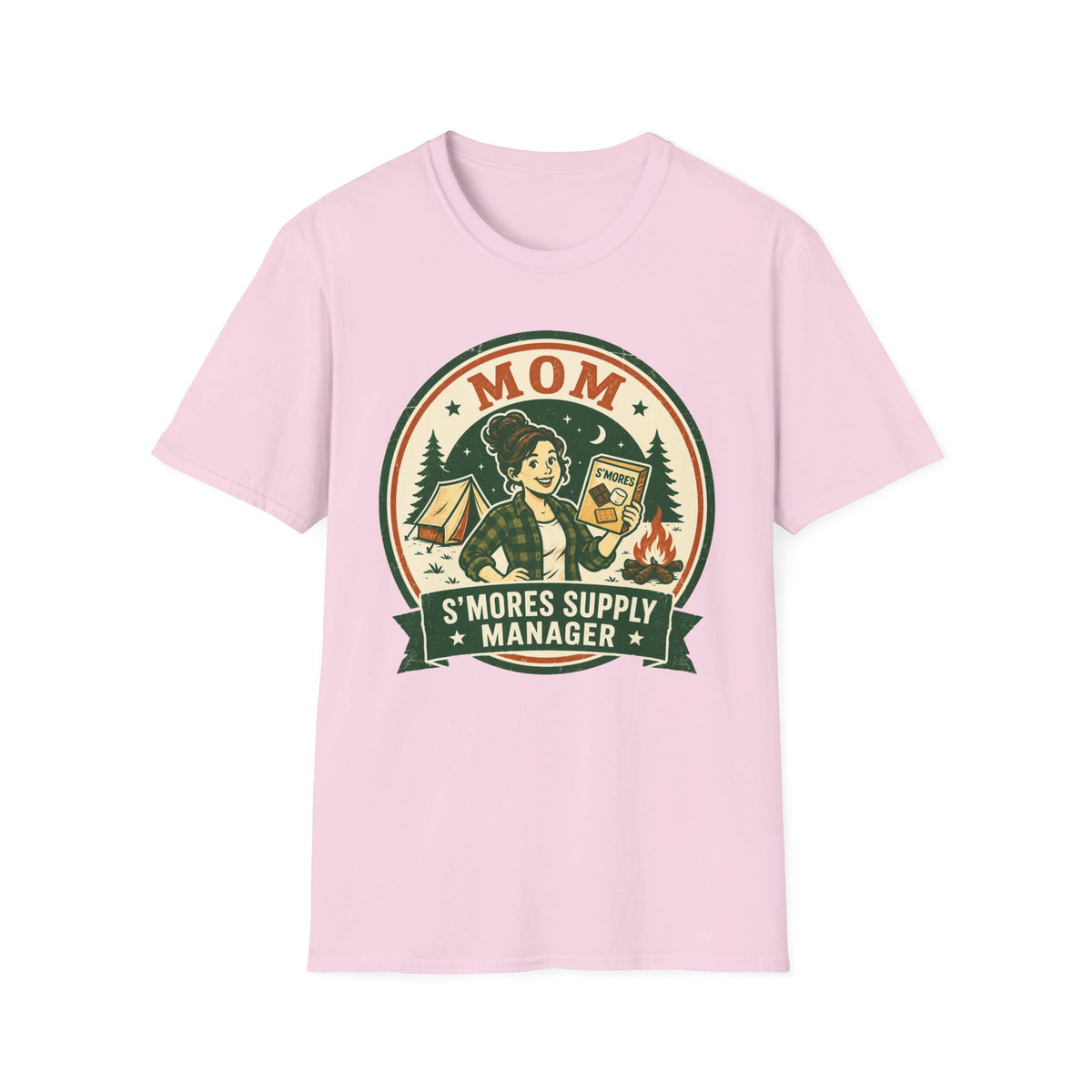 Mom — S'Mores Supply Manager Matching T-Shirt