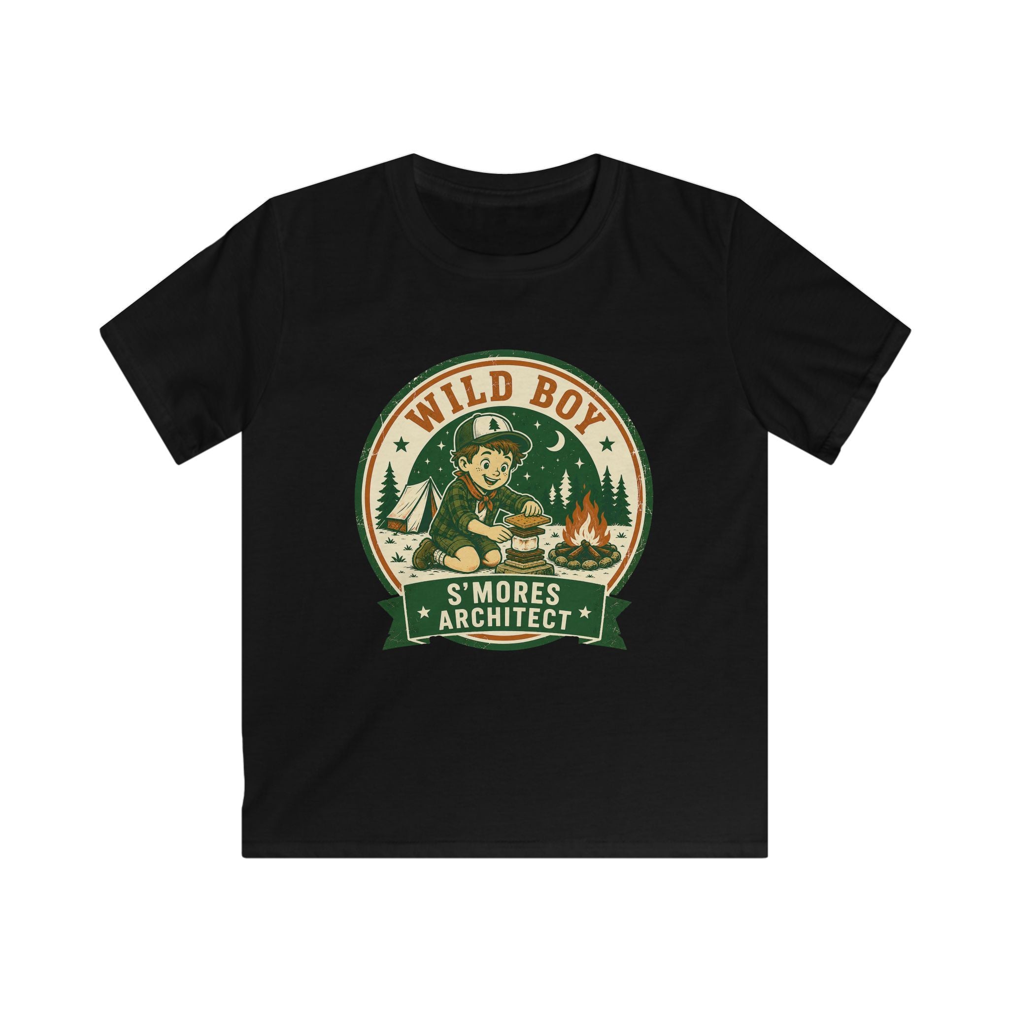 Wild Boy — S'Mores Architect Matching Kids T-Shirt