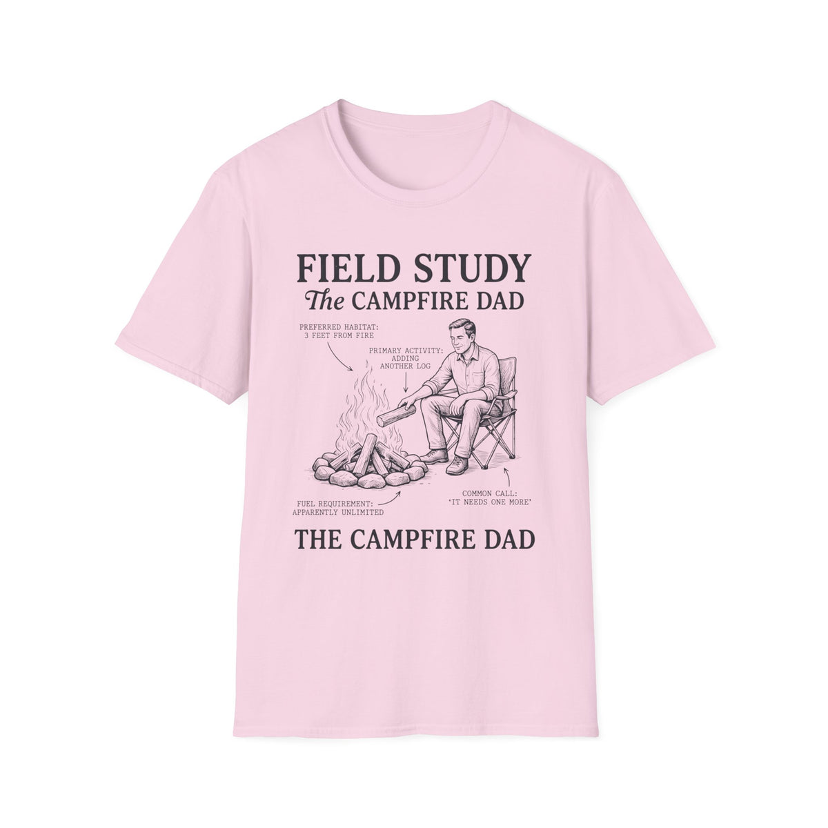 The Campfire Dad T-Shirt