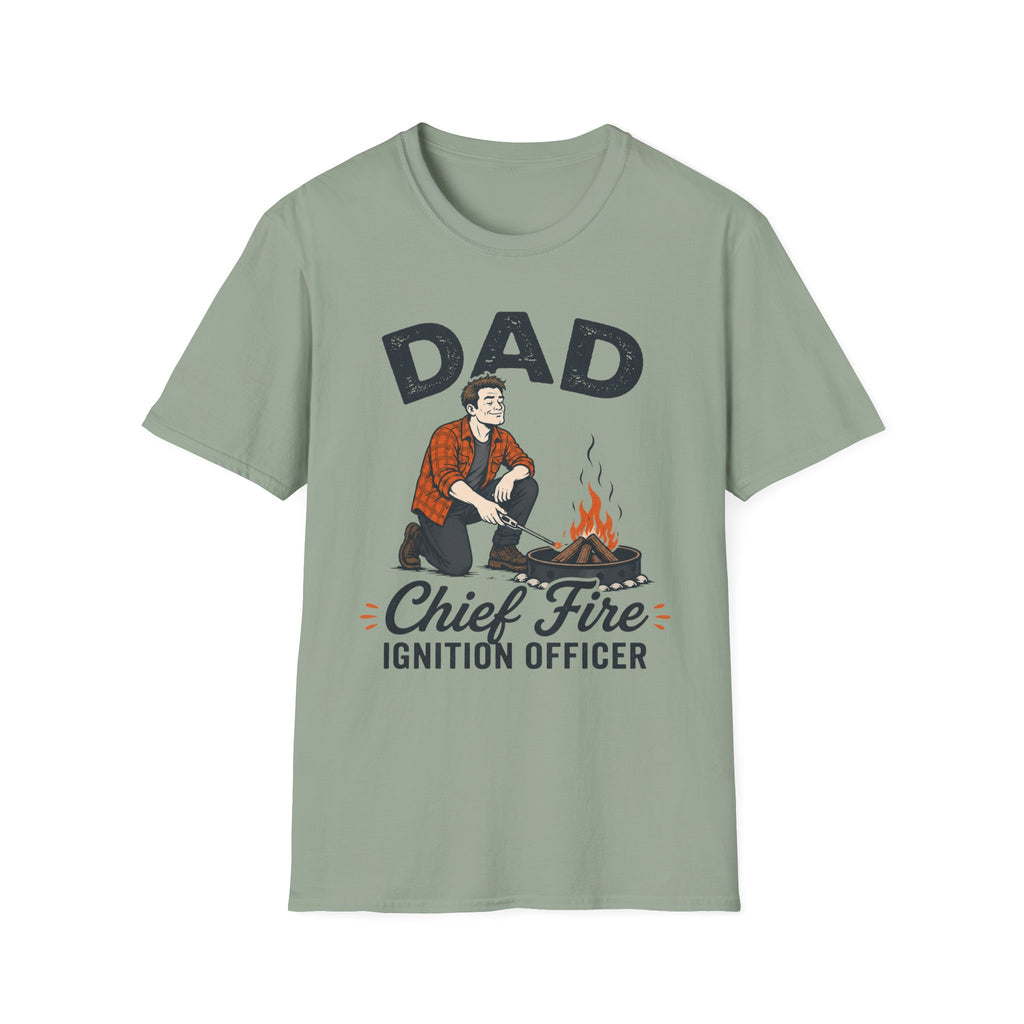 Dad — Chief Fire Ignition Officer Matching T-Shirt