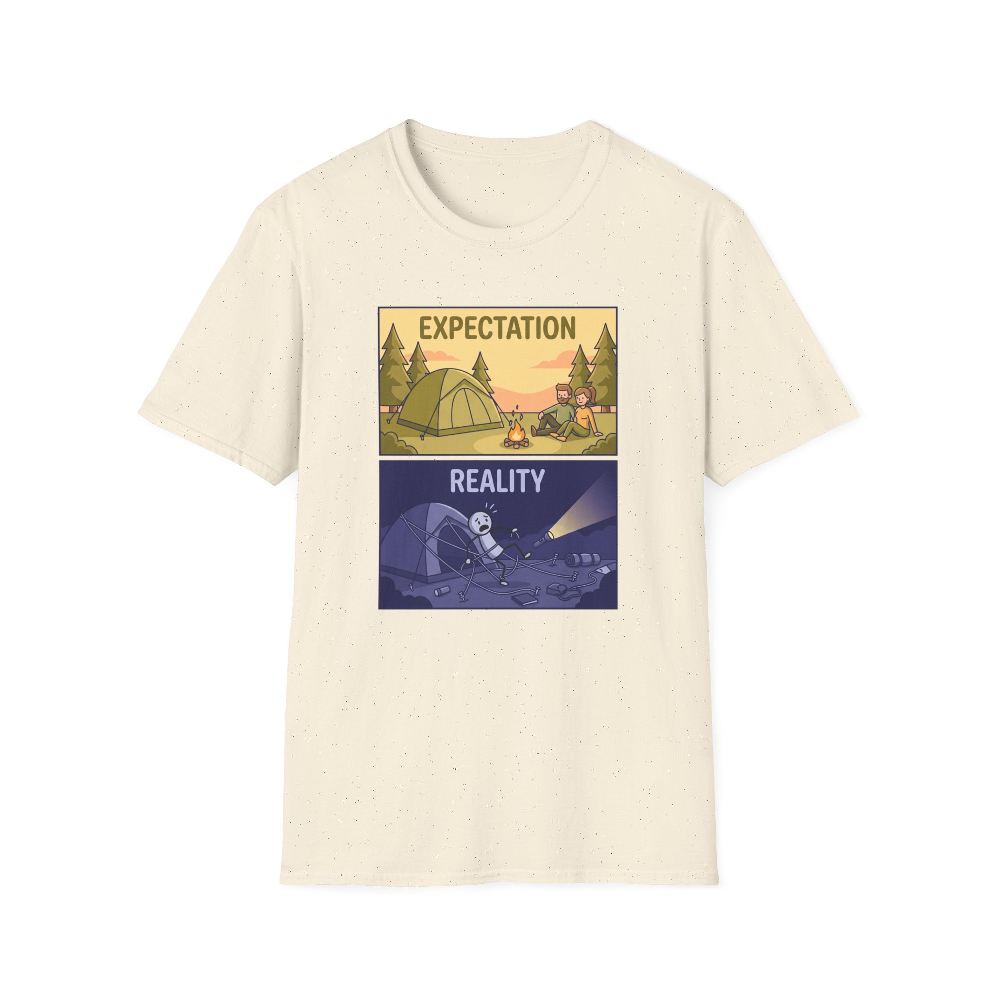 First Night Expectation vs Reality T-Shirt