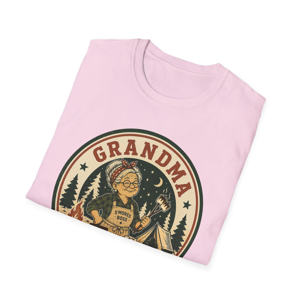 Grandma — Controls The S'Mores Supply Matching T-Shirt