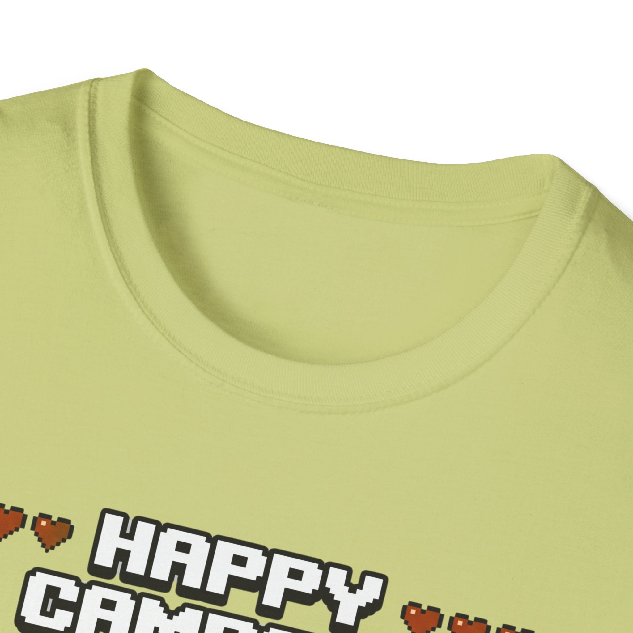 Happy Campers With Bigfoot Matching 8-Bit T-Shirt