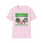 Camping — Level Unlocked Family Adventure Mode On 8-Bit T-Shirt