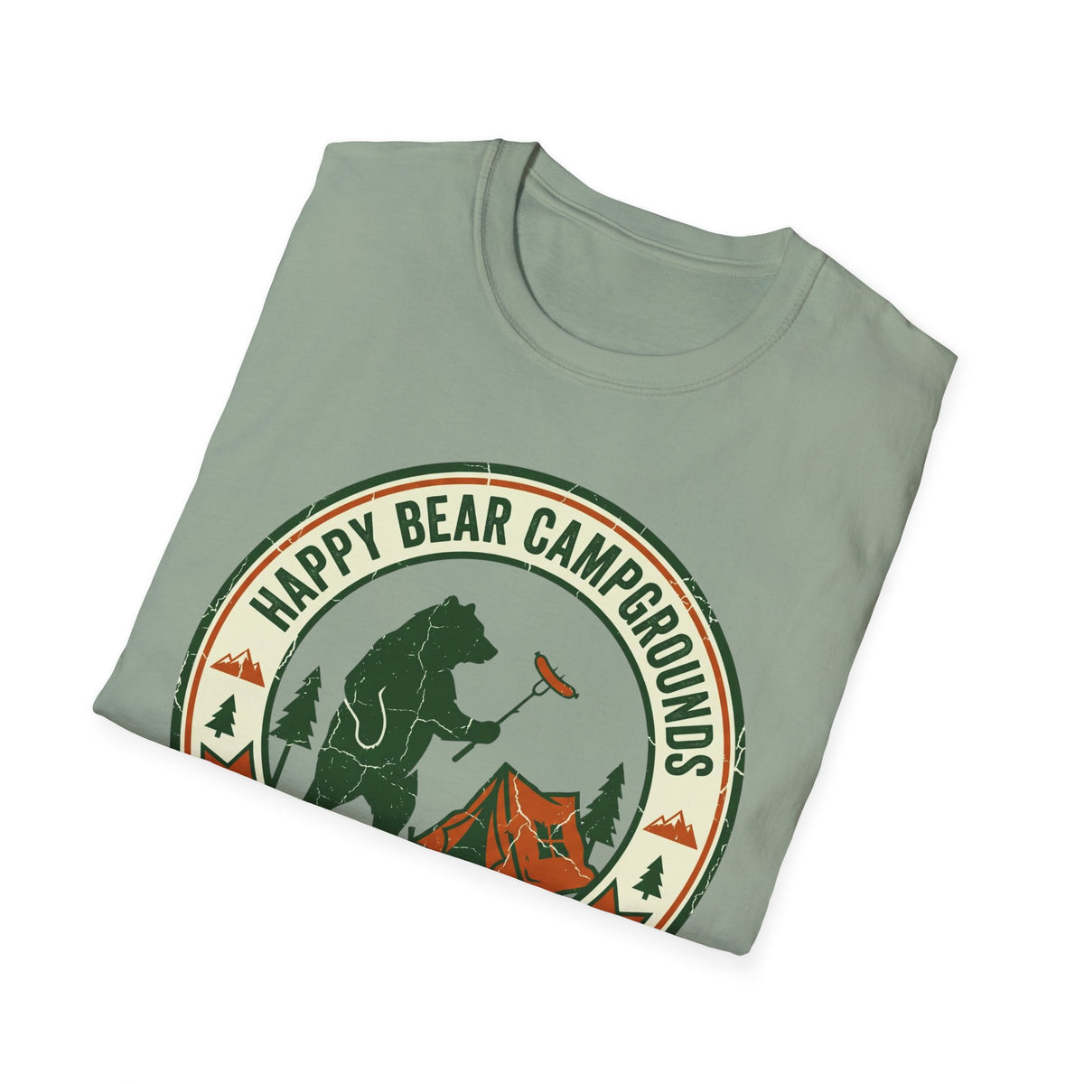 Happy Bear Campgrounds — Official Bear Bait Family Division T-Shirt
