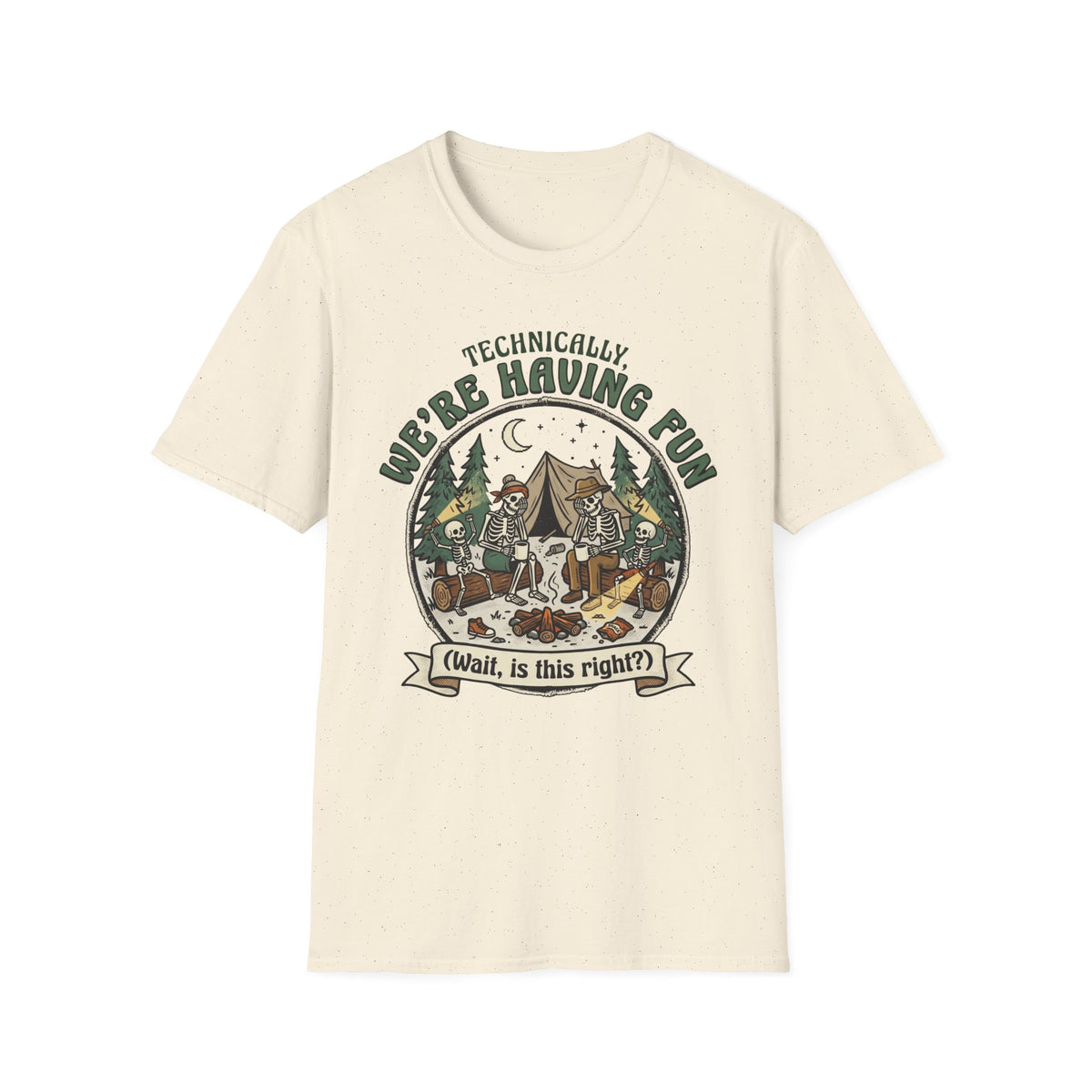 Technically We're Having Fun With Skeleton T-Shirt
