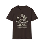 The Real Hide & Seek Champions With Bigfoot — Dark Edition T-Shirt