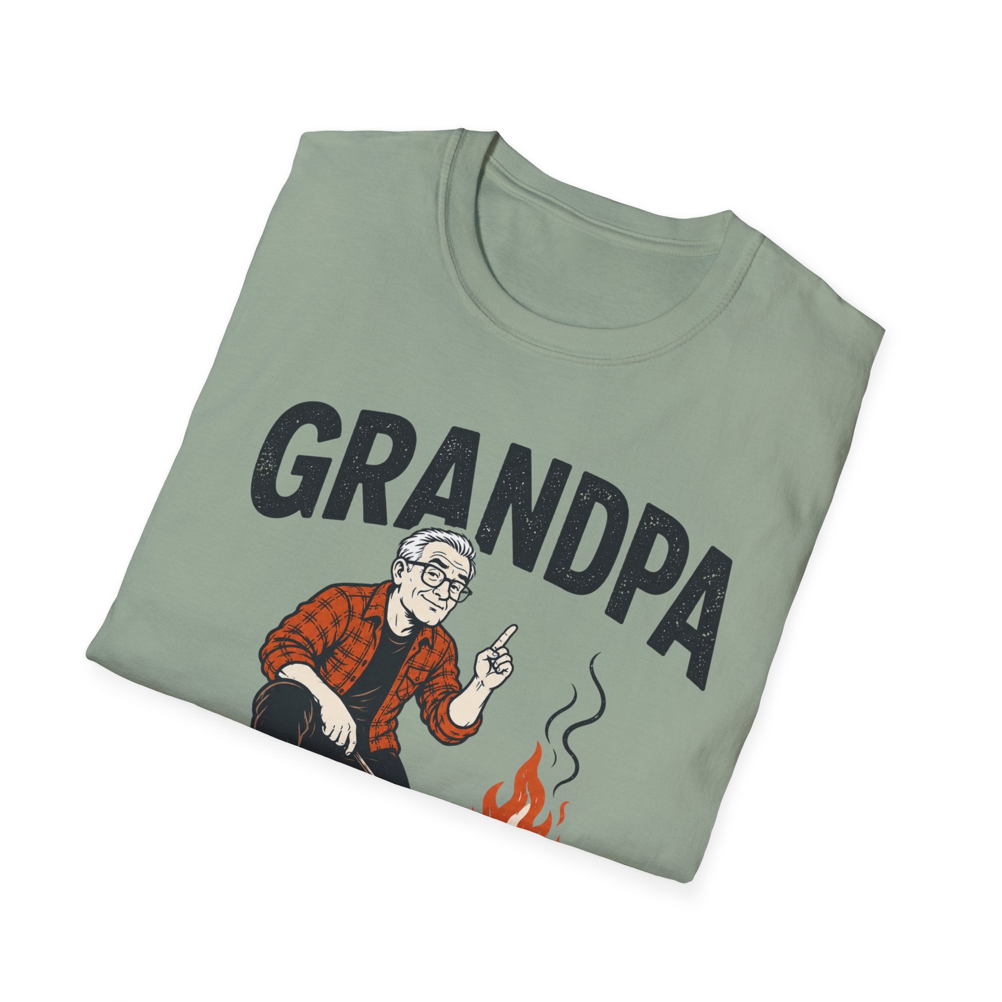 Grandpa — Did This Before YouTube Matching T-Shirt