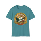 Family Camping Squad — Bent Stakes & Bedrock T-Shirt