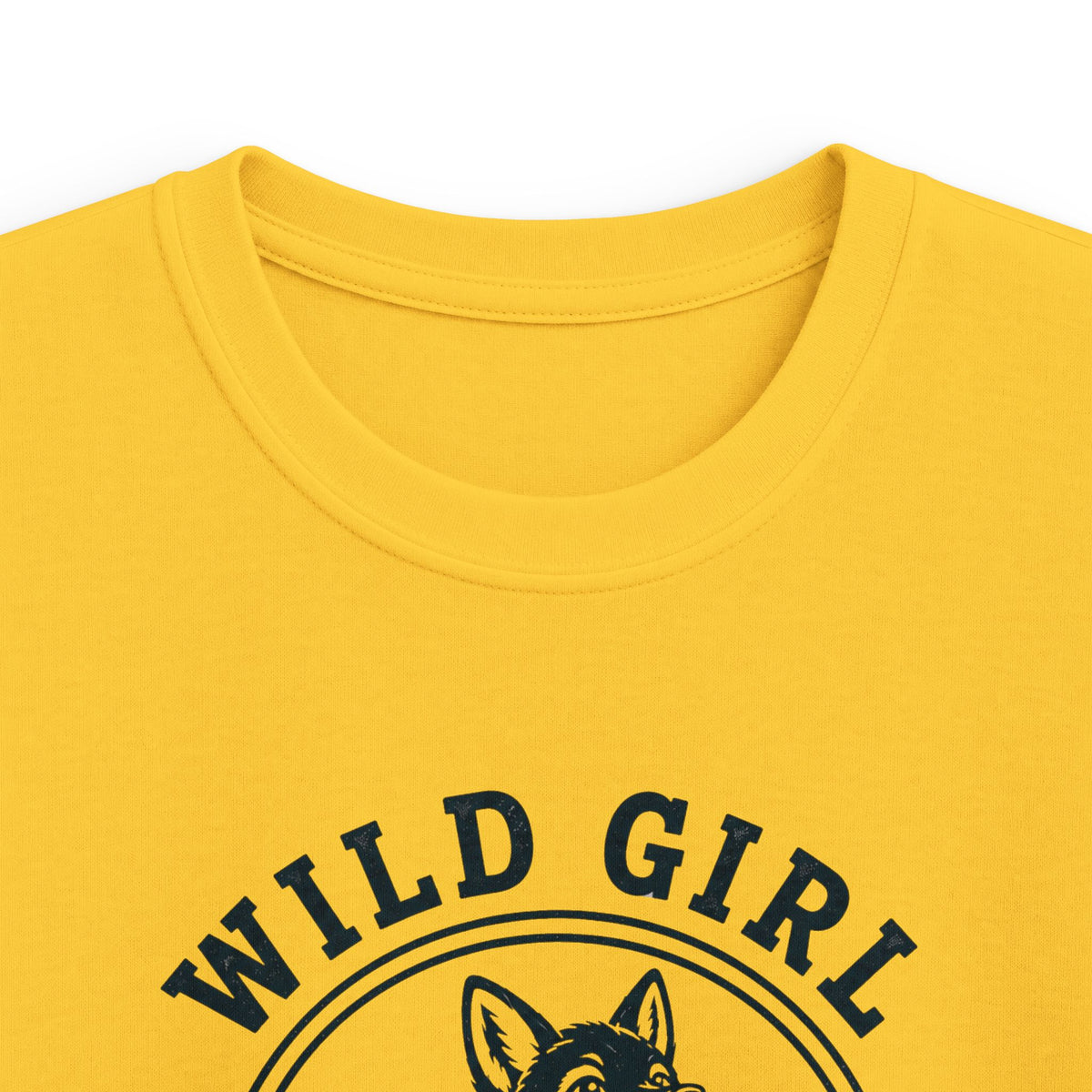 Wild Girl — Junior Fox Matching Kids T-Shirt