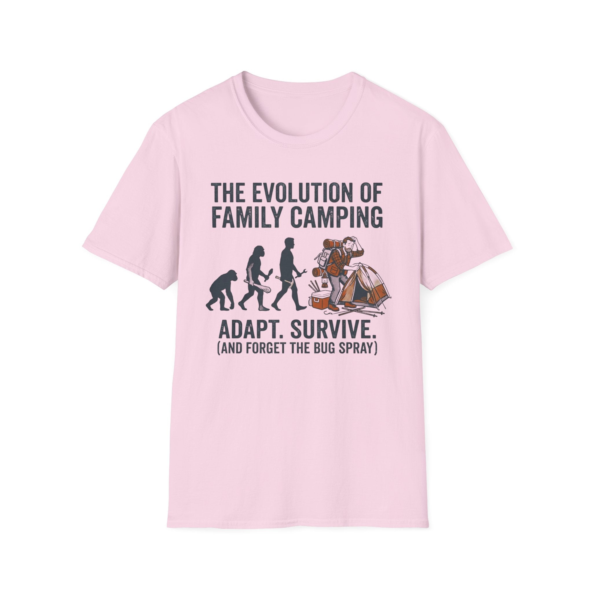 The Evolution of Family Camping T-Shirt