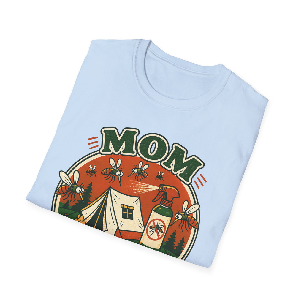 Mom — Bug Spray Officer, Keeping Everyone Alive With Mosquitoes Matching T-Shirt