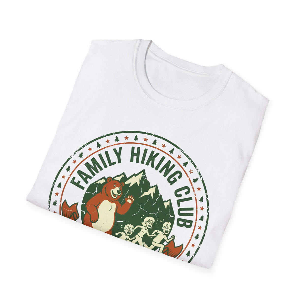 Family Hiking Club — Official Bear Bait Sibling Division T-Shirt