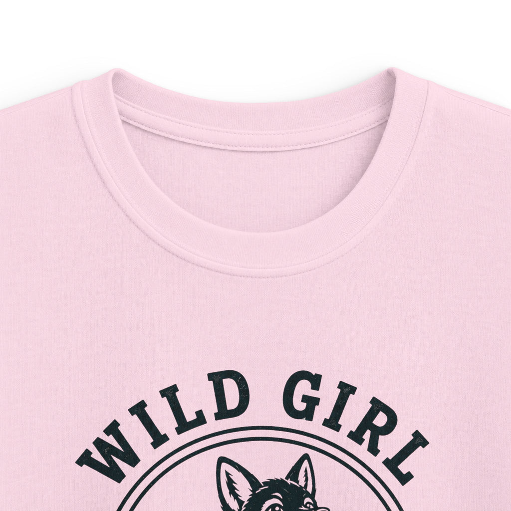 Wild Girl — Junior Fox Matching Kids T-Shirt