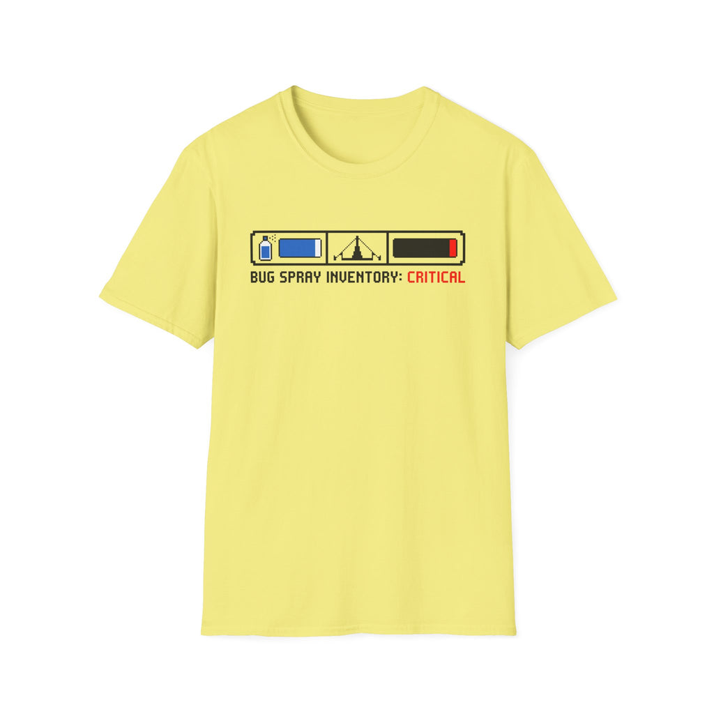 Bug Spray Inventory — Critical T-Shirt