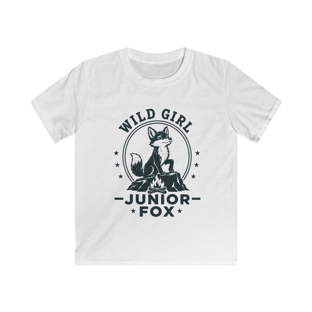 Wild Girl — Junior Fox Matching Kids T-Shirt