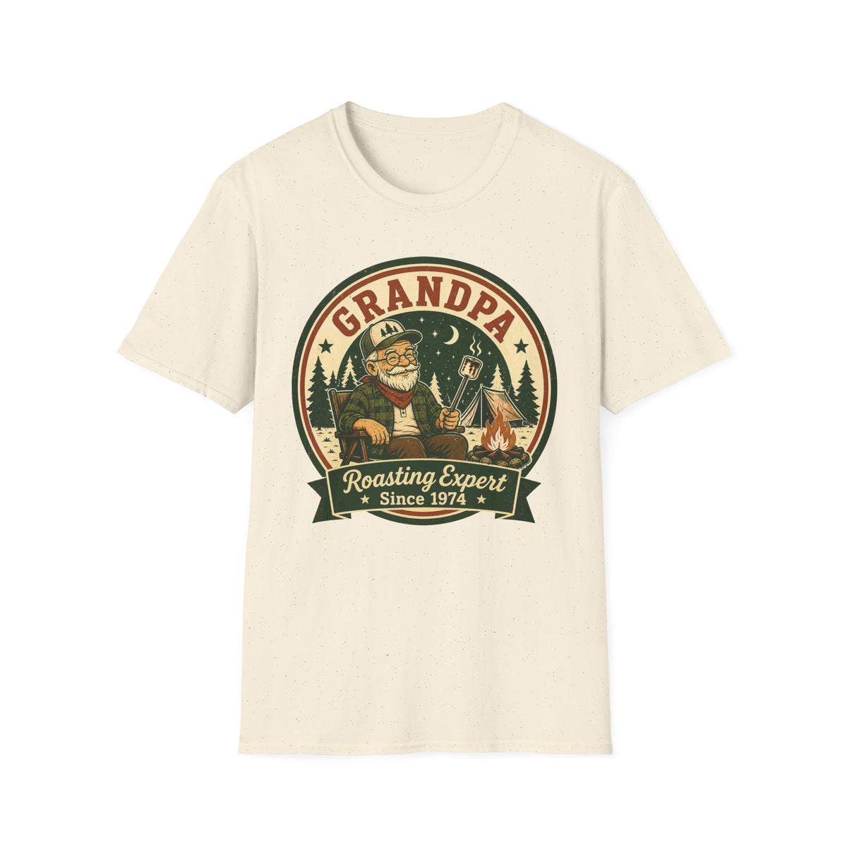 Grandpa — Roasting Expert Since 1974 Matching T-Shirt