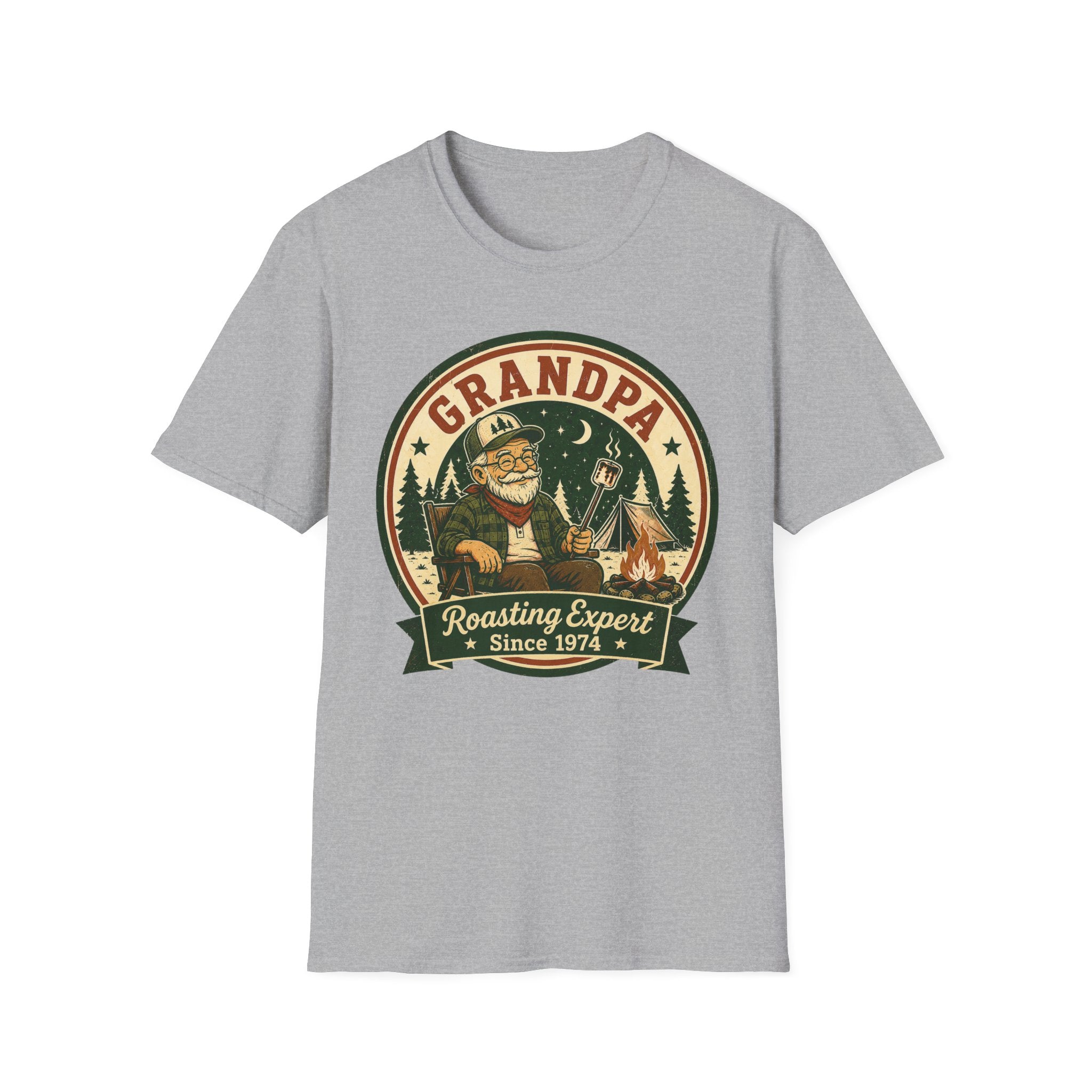 Grandpa — Roasting Expert Since 1974 Matching T-Shirt
