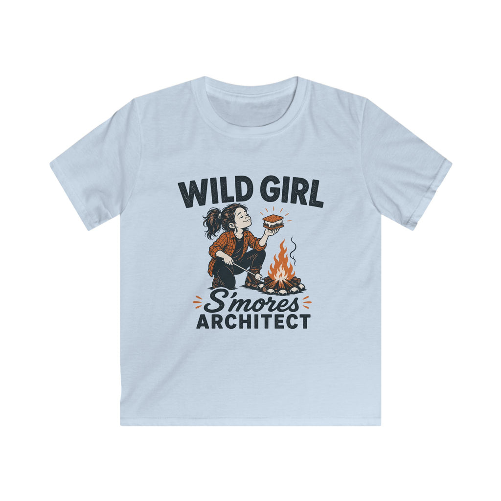 Wild Girl — S'Mores Architect Matching Kids T-Shirt
