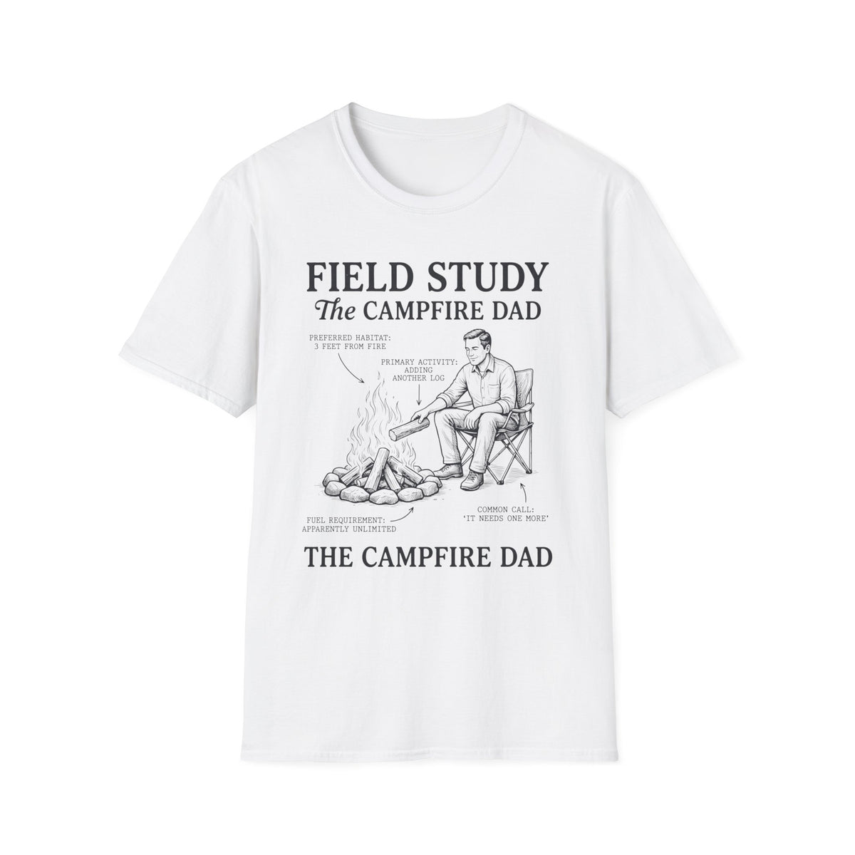 The Campfire Dad T-Shirt