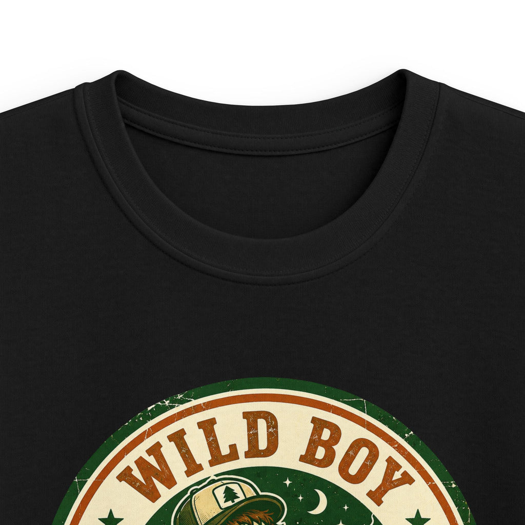 Wild Boy — Marshmallow Tester Matching Kids T-Shirt