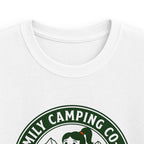 Family Camping Coop — Tent Chief & Bug Finder Matching Kids T-Shirt