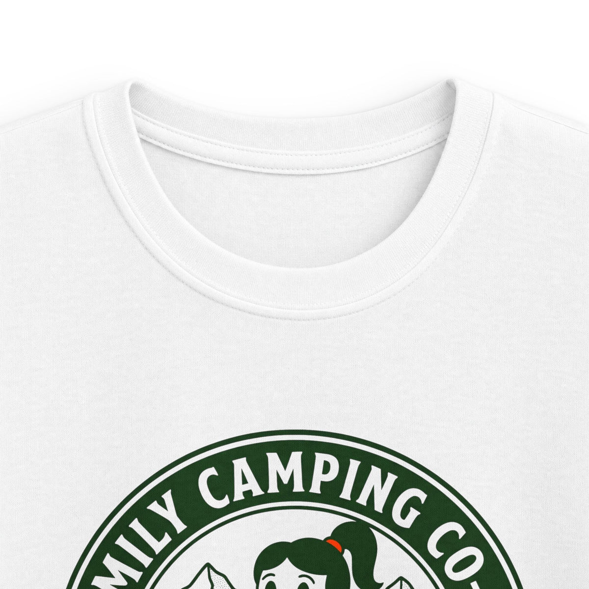 Family Camping Coop — Tent Chief & Bug Finder Matching Kids T-Shirt