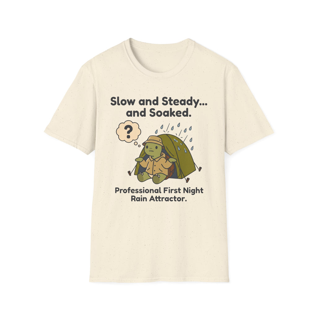 Slow and Steady and Soaked — Professional First Night Rain Attractor T-Shirt