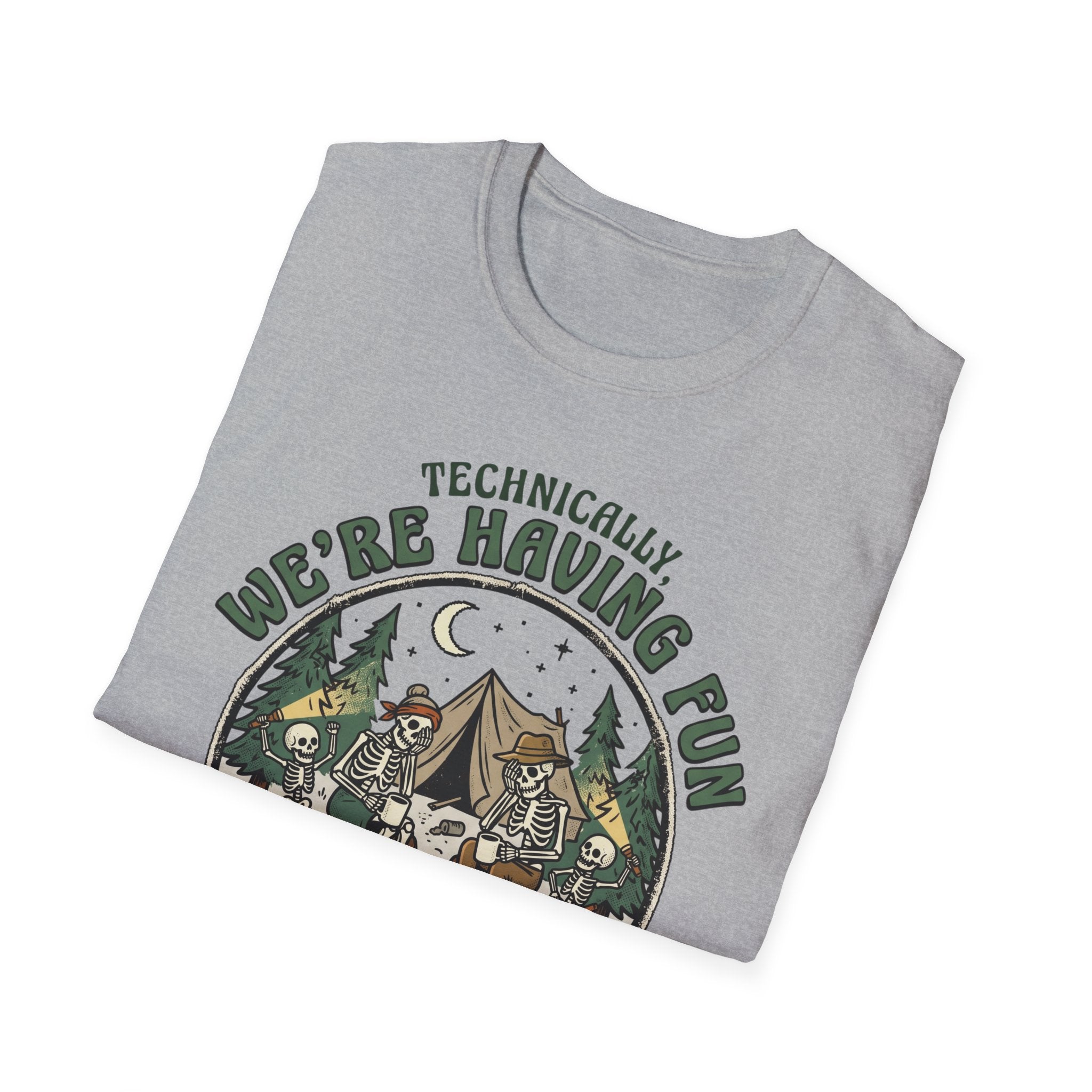 Technically We're Having Fun With Skeleton T-Shirt