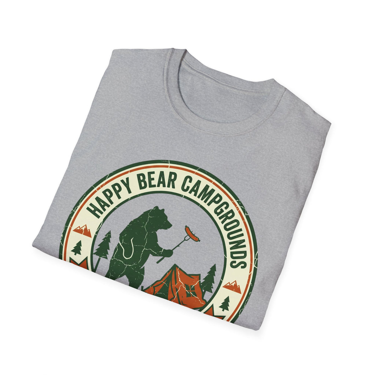 Happy Bear Campgrounds — Official Bear Bait Family Division T-Shirt