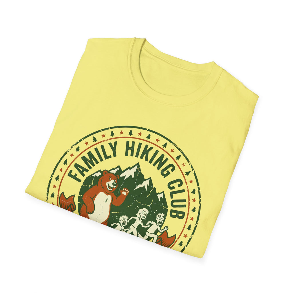 Family Hiking Club — Official Bear Bait Sibling Division T-Shirt
