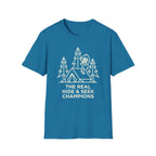 The Real Hide & Seek Champions With Bigfoot — Dark Edition T-Shirt