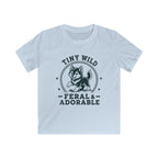 Tiny Wild — Feral & Adorable Matching Kids T-Shirt