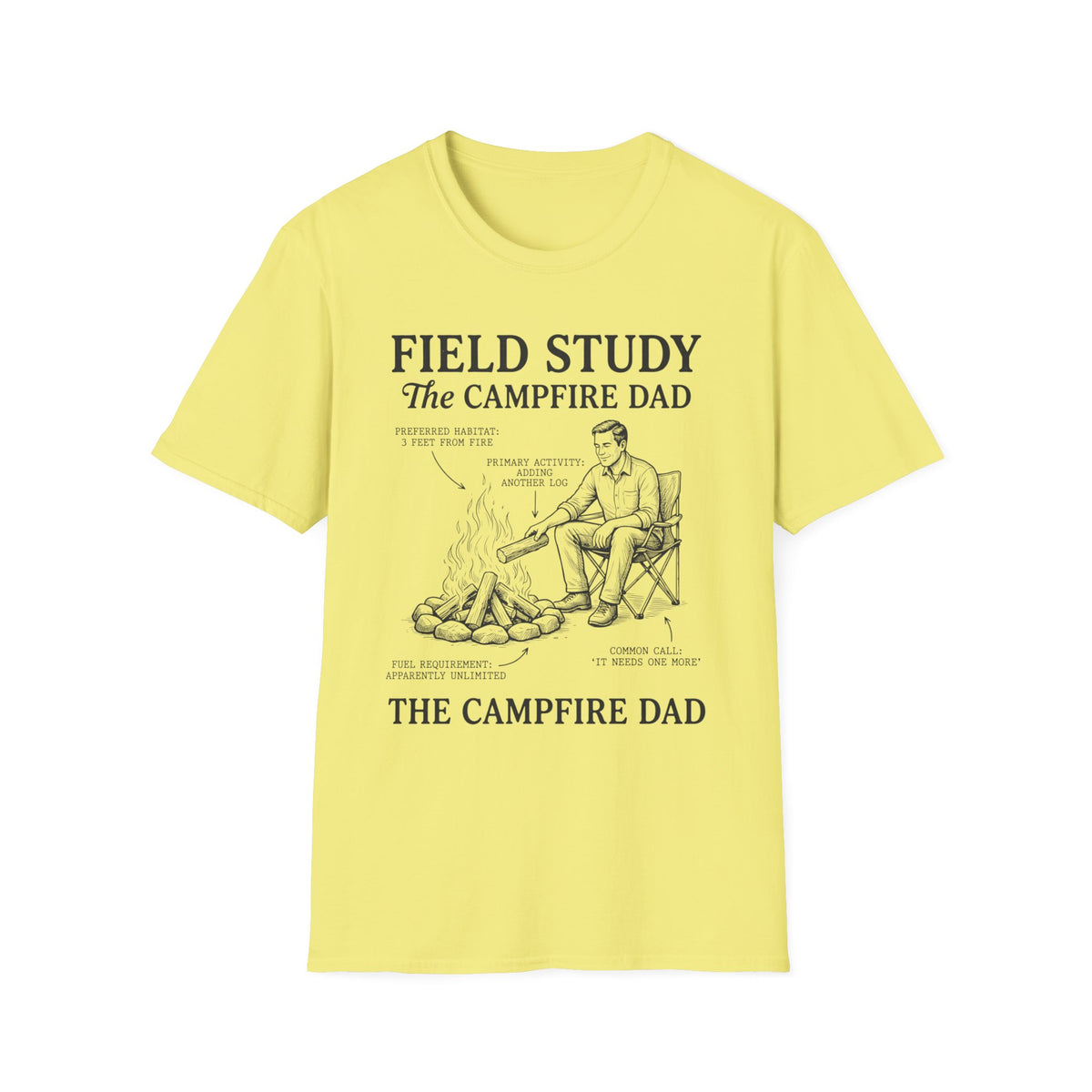 The Campfire Dad T-Shirt