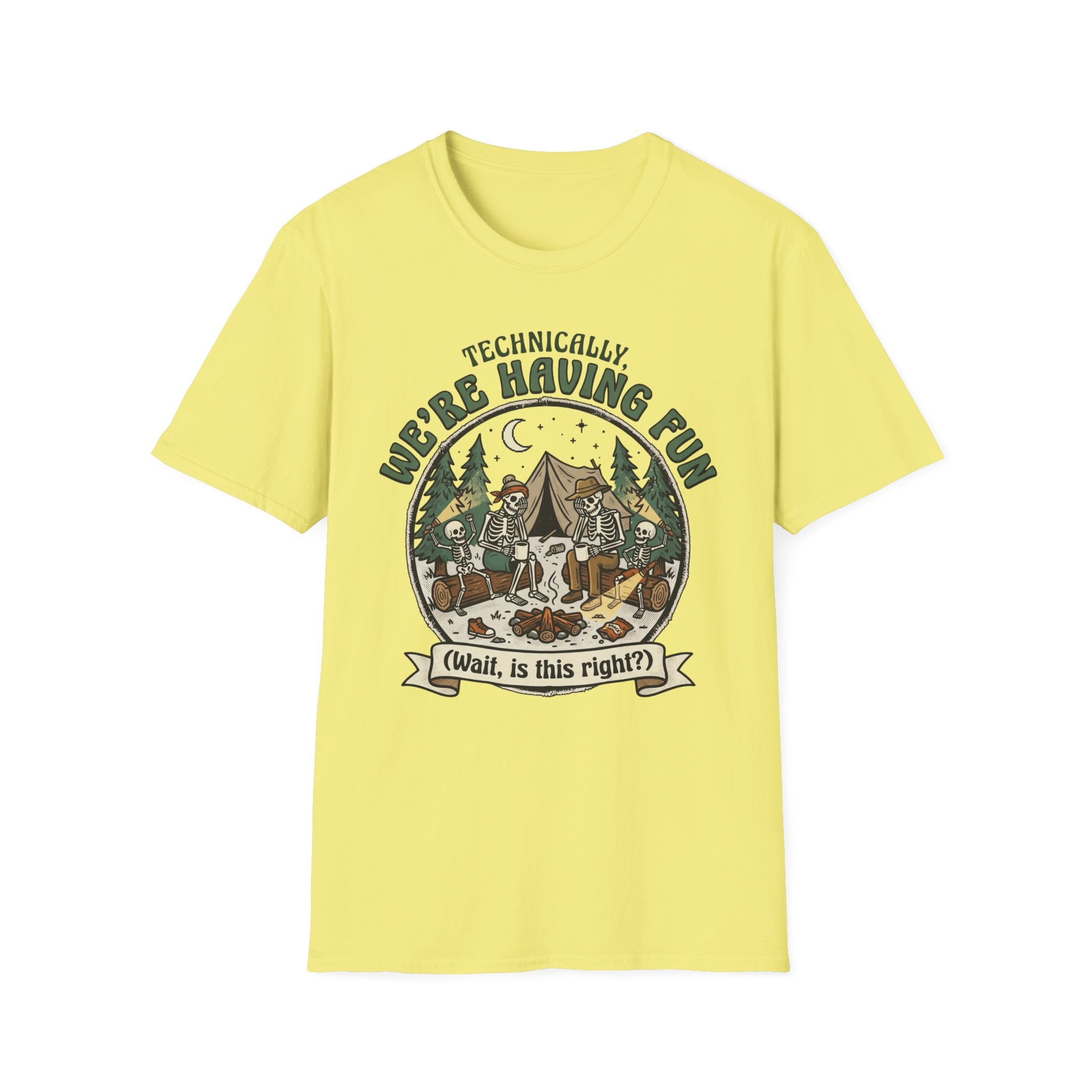 Technically We're Having Fun With Skeleton T-Shirt