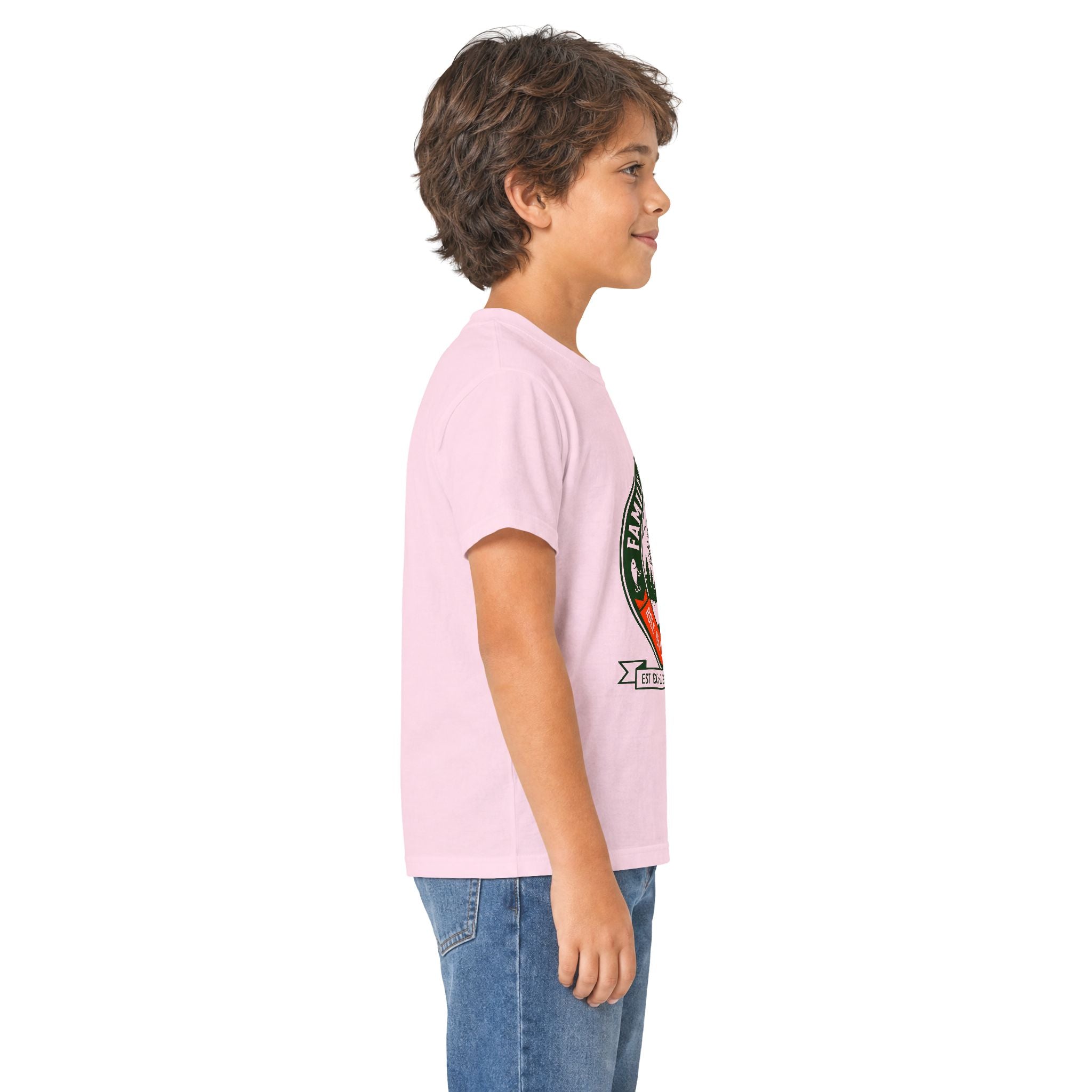 Family Camping Coop — Tent Chief & Bug Finder Matching Kids T-Shirt