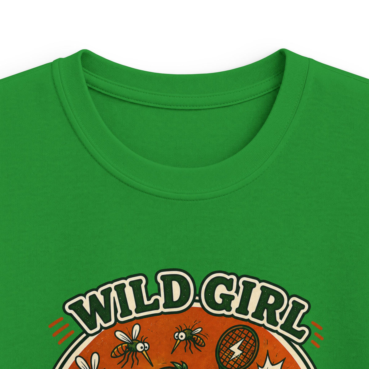 Wild Girl — Mosquito Battle Specialist Matching Kids T-Shirt