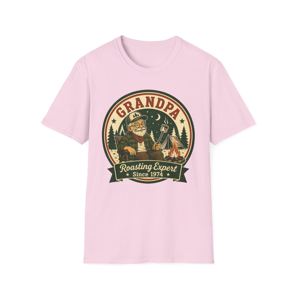 Grandpa — Roasting Expert Since 1974 Matching T-Shirt