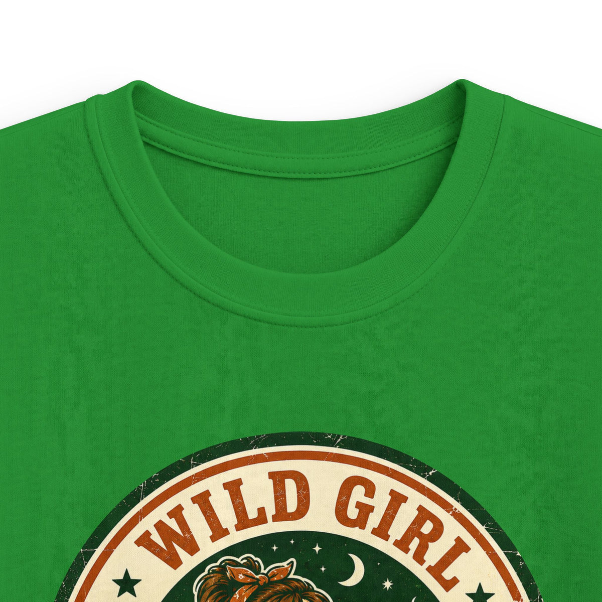 Wild Girl — Marshmallow Tester Matching Kids T-Shirt